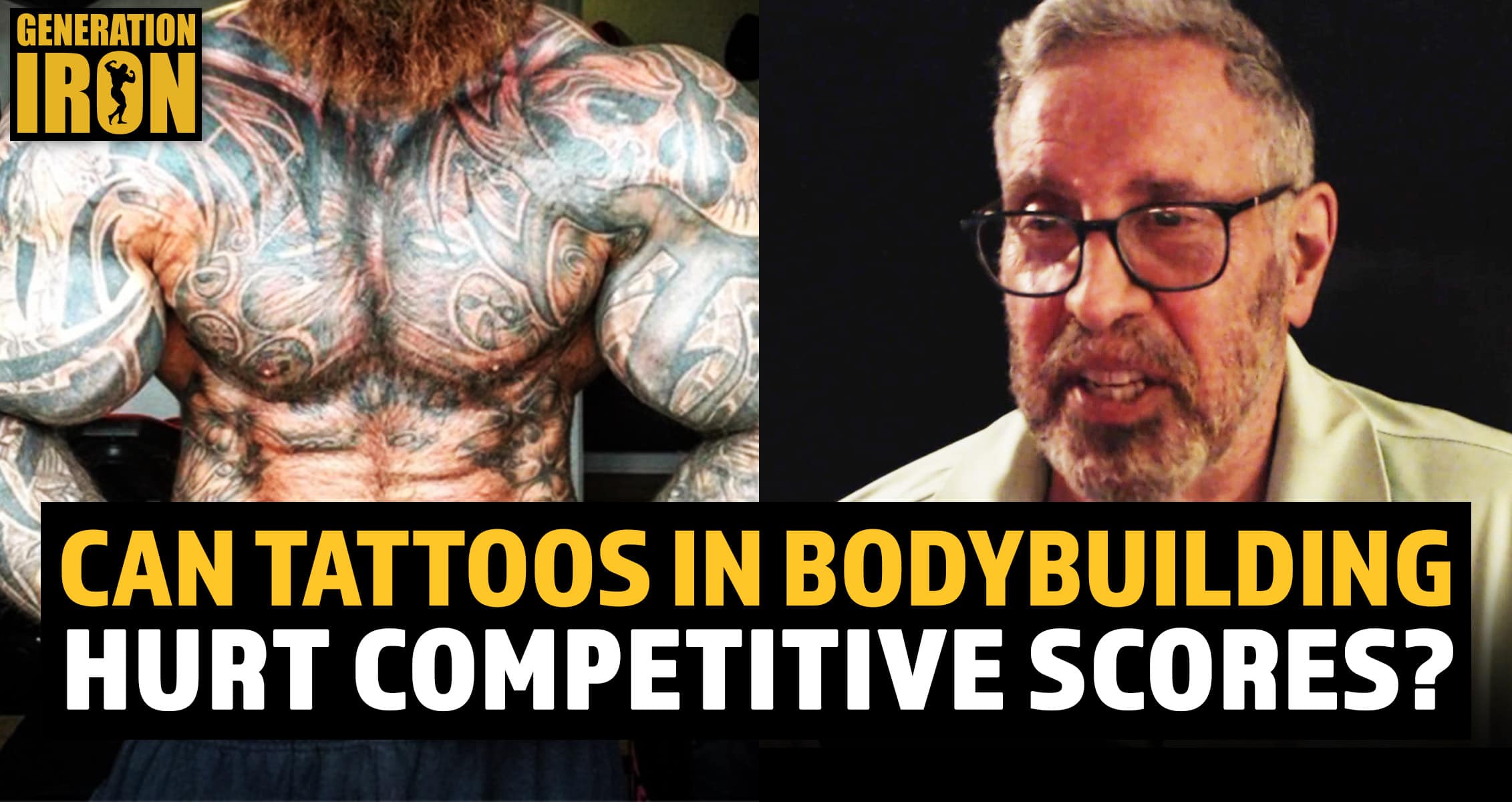 Straight Facts: Should Competitive Bodybuilders Have Tattoos?