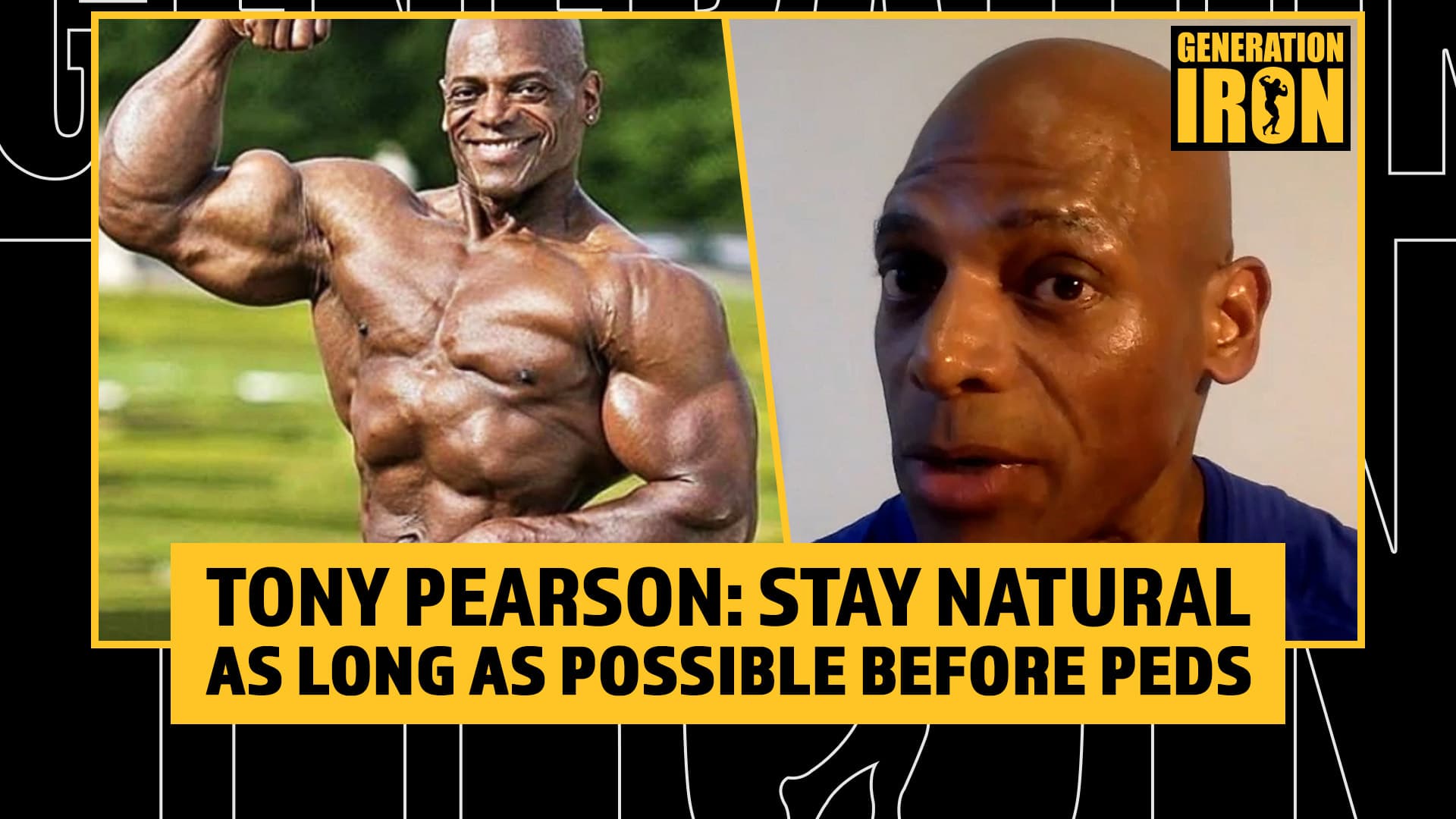 Tony Pearson: Bodybuilders Should Stay Natural As Long As Possible Before Turning To Steroids