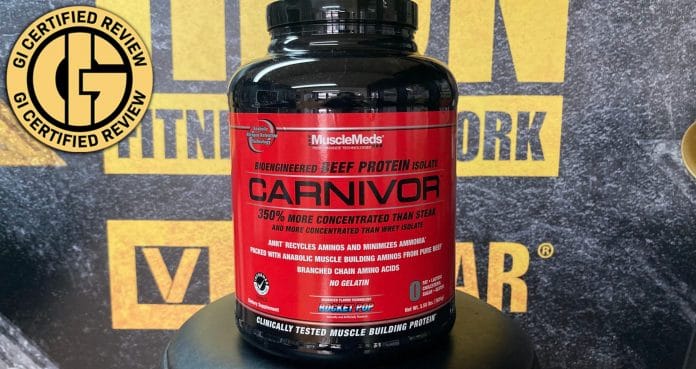 Best Non-Dairy Beef Protein: MuscleMeds Carnivor Beef Protein Isolate