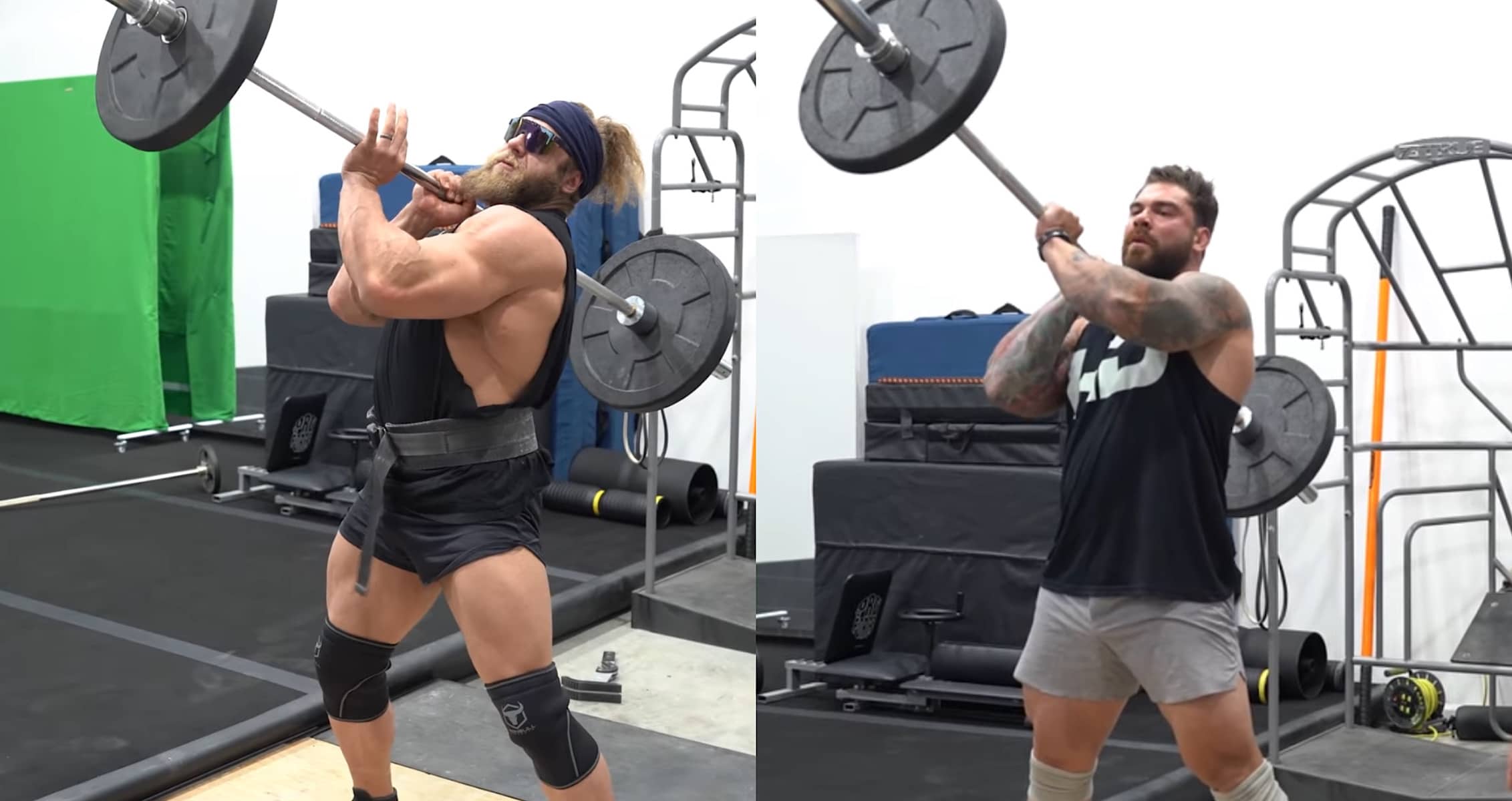 Jujimufu and Joey Szatmary Take On The Insane Bazooka Deadlift, Try to Break World Record