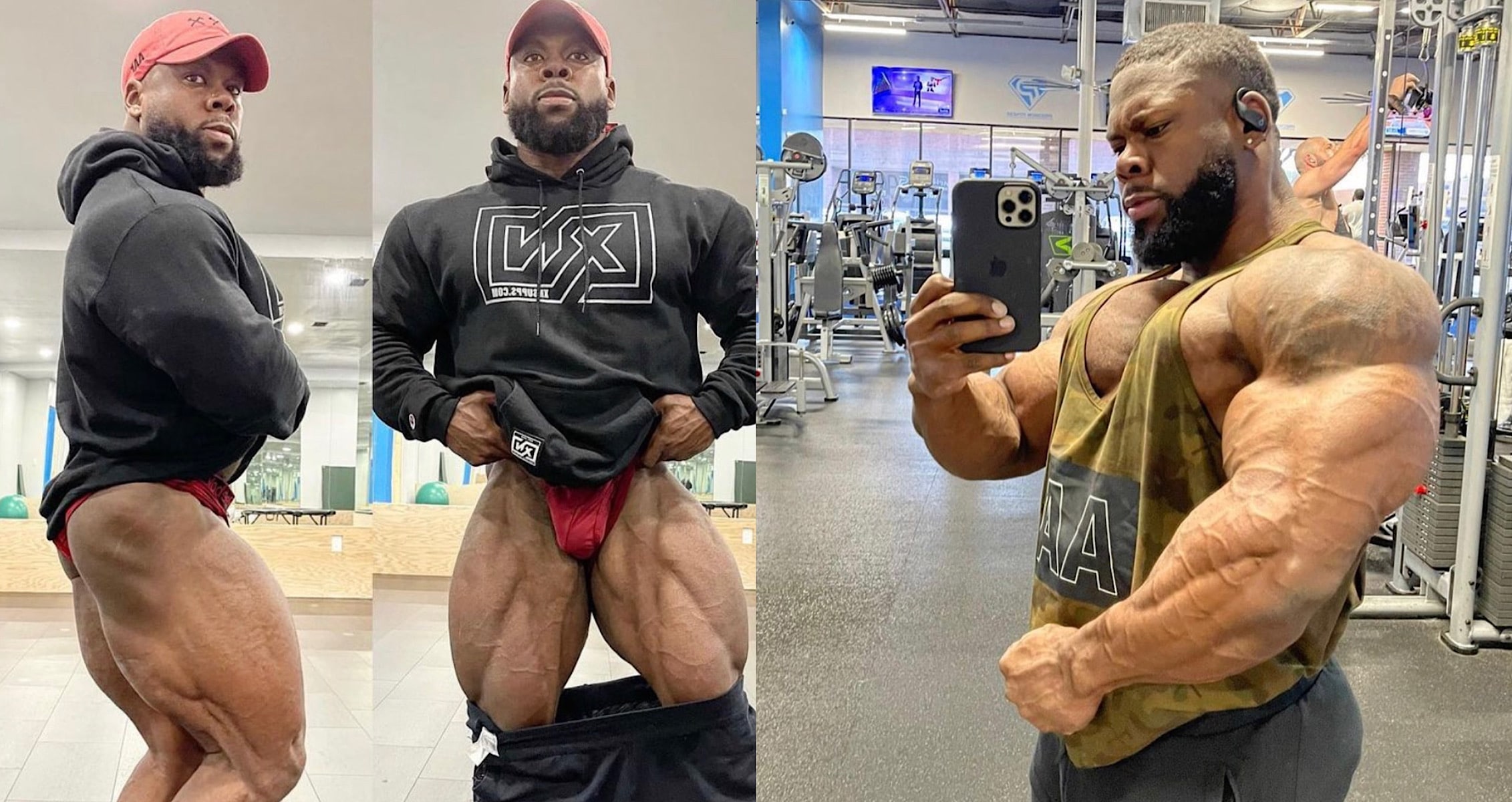 Keone Pearson Shares Physique Update 6 Weeks Out, Squats Over 800Lbs