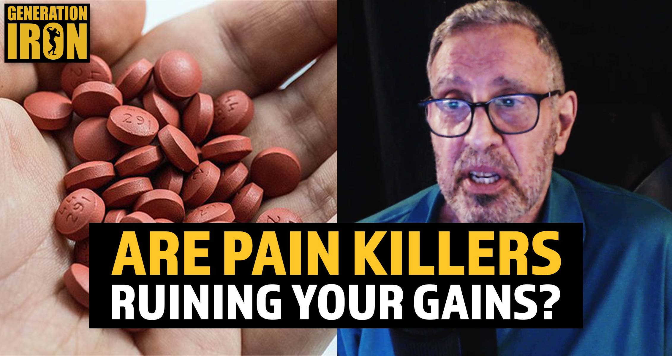 Straight Facts: Are Pain Killers Like Aspirin Killing Your Gains?