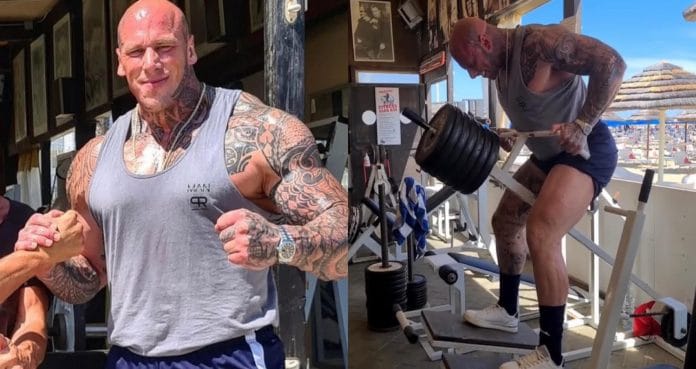 Martyn Ford Continues Bodybuilding Workouts, Looks Monstrous In Recent Physique Update