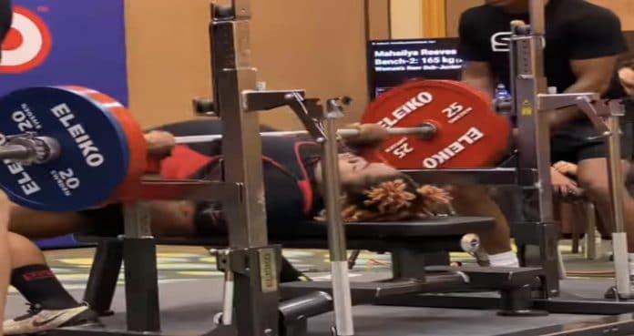 Mahailya Reeves Sets Unofficial IPF Bench Press World Record In +84kg Division With 363.8-Pound Lift