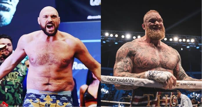 Hafthor Bjornsson Calls Out Tyson Fury During Training: ‘Are You Afraid? Show Yourself’