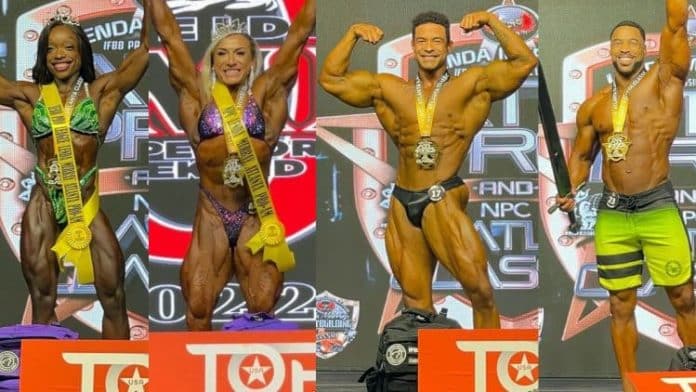 2022 Lenda Murray Atlanta Pro Results