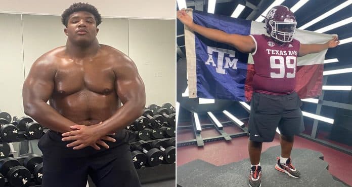14-Year-Old Tyler Parker Is Top Football Recruit, Shows Off 414.4-Pound Deadlift