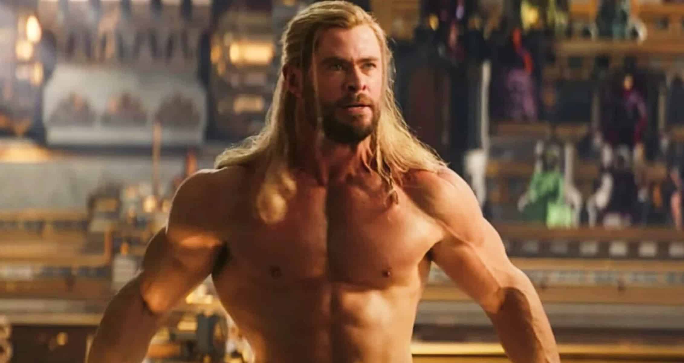 Chris Hemsworth Shares Massive Biceps in Thor: Love and Thunder Behind The Scenes Photo