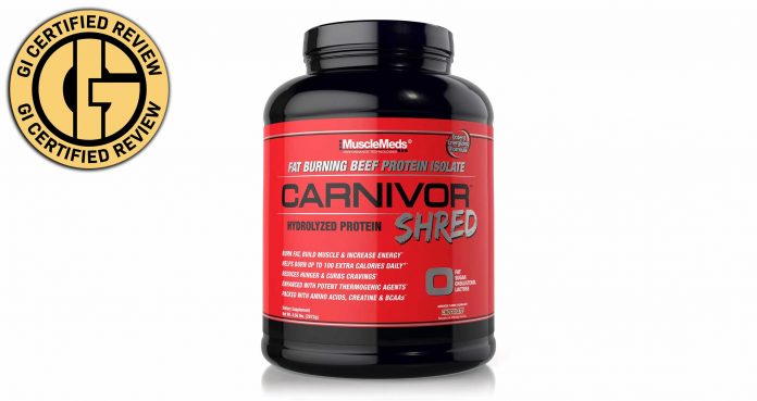 Carnivor Shred Beef Protein Isolate and Fat Burner Review
