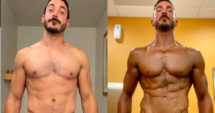 INBA Danny Ghiglieri Shares 16-Week Natural Bodybuilding Contest Prep Transformation