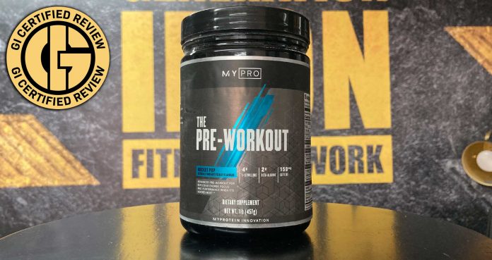 MyProtein The Pre-Workout Review