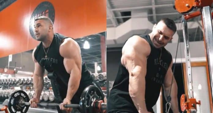Derek Lunsford Turns Rest Day Into “Massive Arm Pump” In Recent Training Session