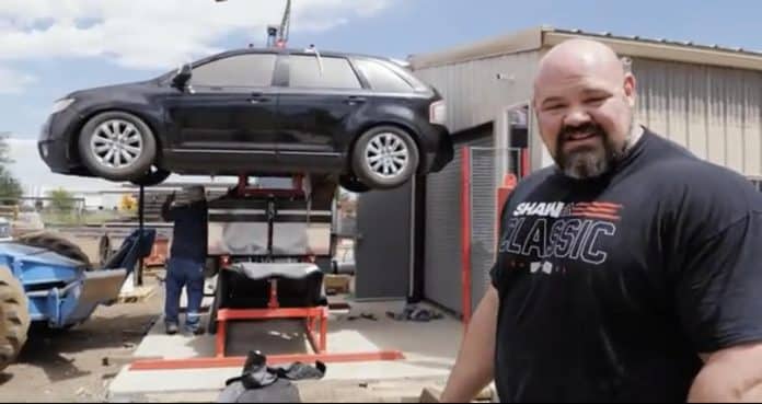 Brian Shaw Leg Presses 2,000-Pound Car Ahead Of New Event In 2022 Shaw Classic