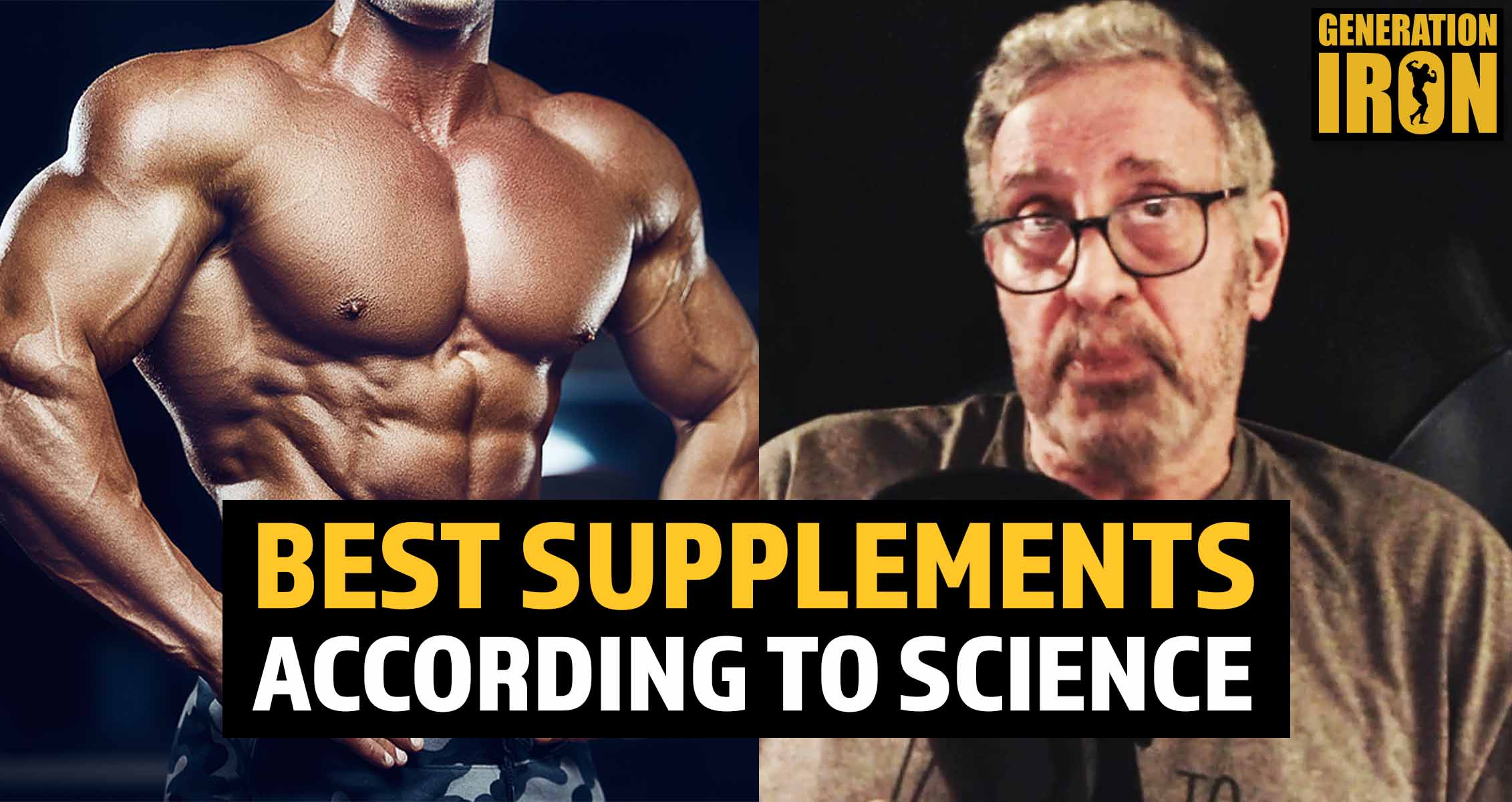 Straight Facts: The Most Effective Bodybuilding Supplements, Backed By Science