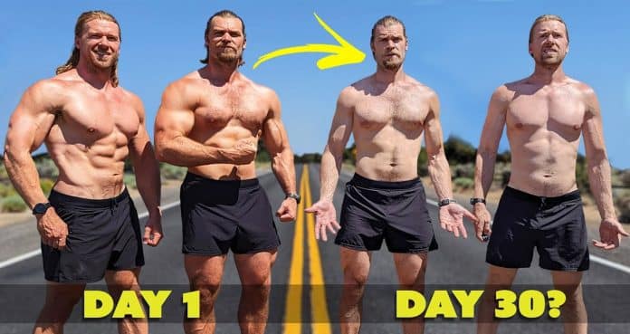 Fitness Stars The Buff Dudes Show Changes To Physique After Running Everyday For 30 Days