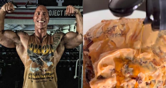 The Rock Recreates “Best Pancakes He Ever Had” During Cheat Meal