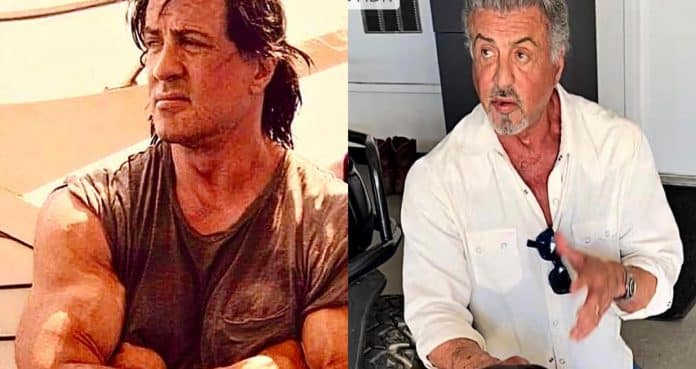 Sylvester Stallone Shows Off Biceps In Meaningful Post: ‘You Keep Chipping Away Until You Stand At The Top’