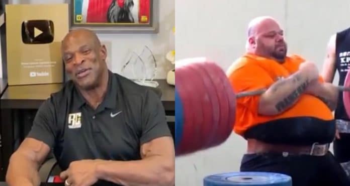 WATCH: Ronnie Coleman Reacts To Crazy Lifts By Kyriakos Grizzly