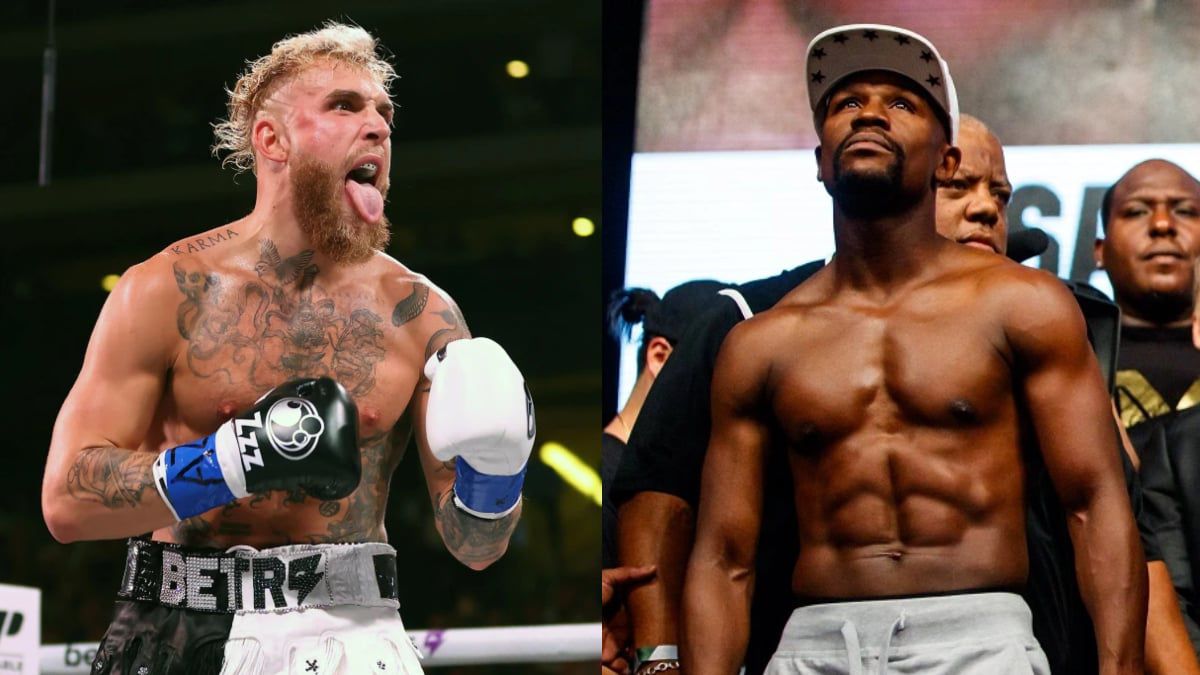 Jake Paul Challenges Floyd Mayweather To Put 50-0 Record On The Line In Real Fight, Refuses To ‘Rob Fans’ With Exhibition