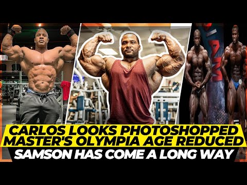 Carlos Thomas Jr. announces his Pro Debut+Samson has come a long way+Age reduced for Masters +Justin
