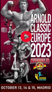 ARNOLD CLASSIC EUROPE & FITNESS SPORTS GAMES FESTIVAL 2023!