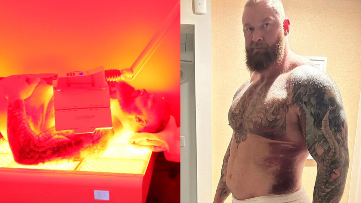 Hafthor Bjornsson Shares Intense Pre-Surgery Recovery Techniques for Gruesome Pec Tear
