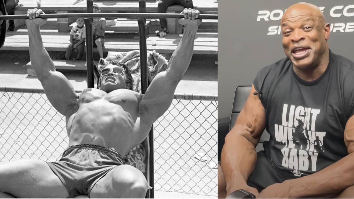 Ronnie Coleman Reacts to Arnold Schwarzenegger’s Impressive ‘Old School’ Lifts