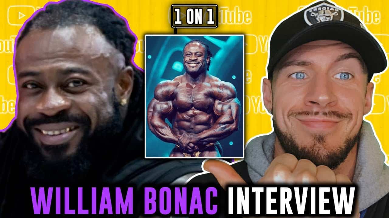 William Bonac: ‘If Give It My All, Then I Have the Possibility to Win Mr. Olympia’