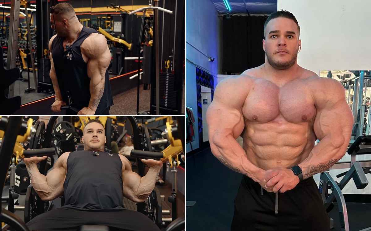 Nick Walker Pushes Through A Beastly Chest & Triceps Workout