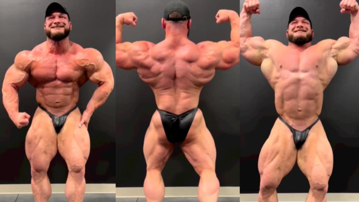 Hunter Labrada Shares 277.6-Lb Ripped Physique Weeks From 2023 Tampa Pro, Texas Pro; Gives Exercise Selection Tips
