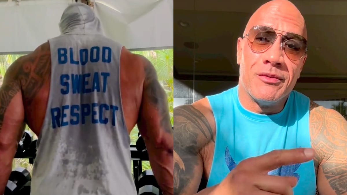 The Rock Shares Brutal Bicep-Burning Finisher for Muscle Growth