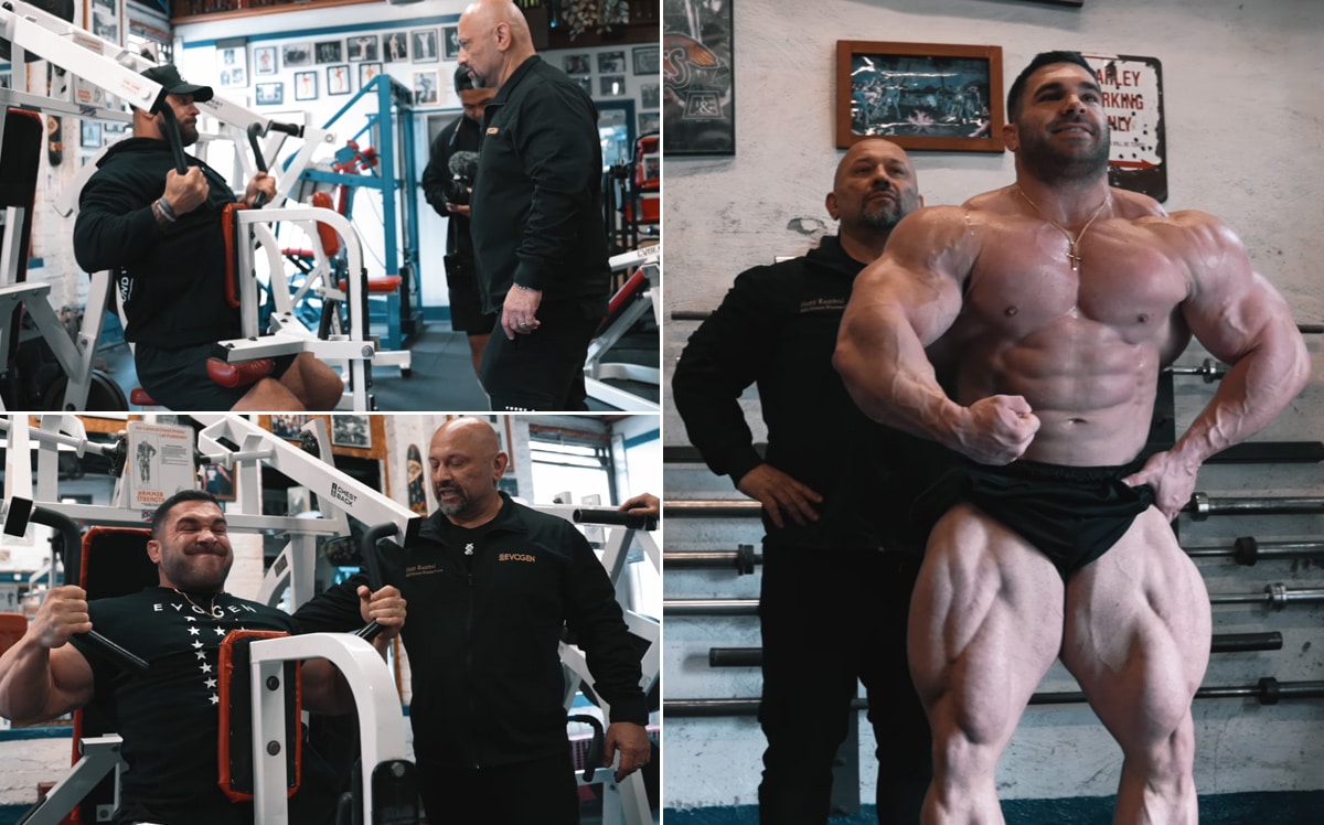 Derek Lunsford Goes Through Title-Worthy Back Workout With Chris Bumstead