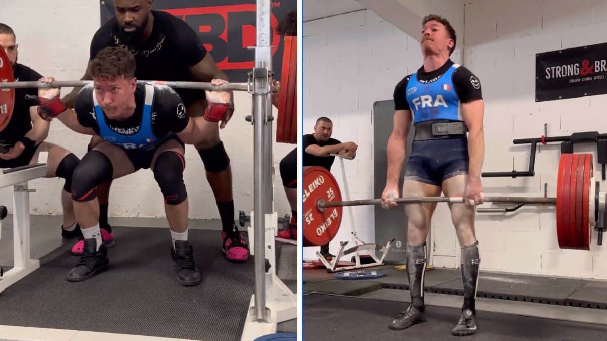 Powerlifter Panagiotis Tarinidis Scores a 720-kg Unofficial Raw IPF Total World Record In Training