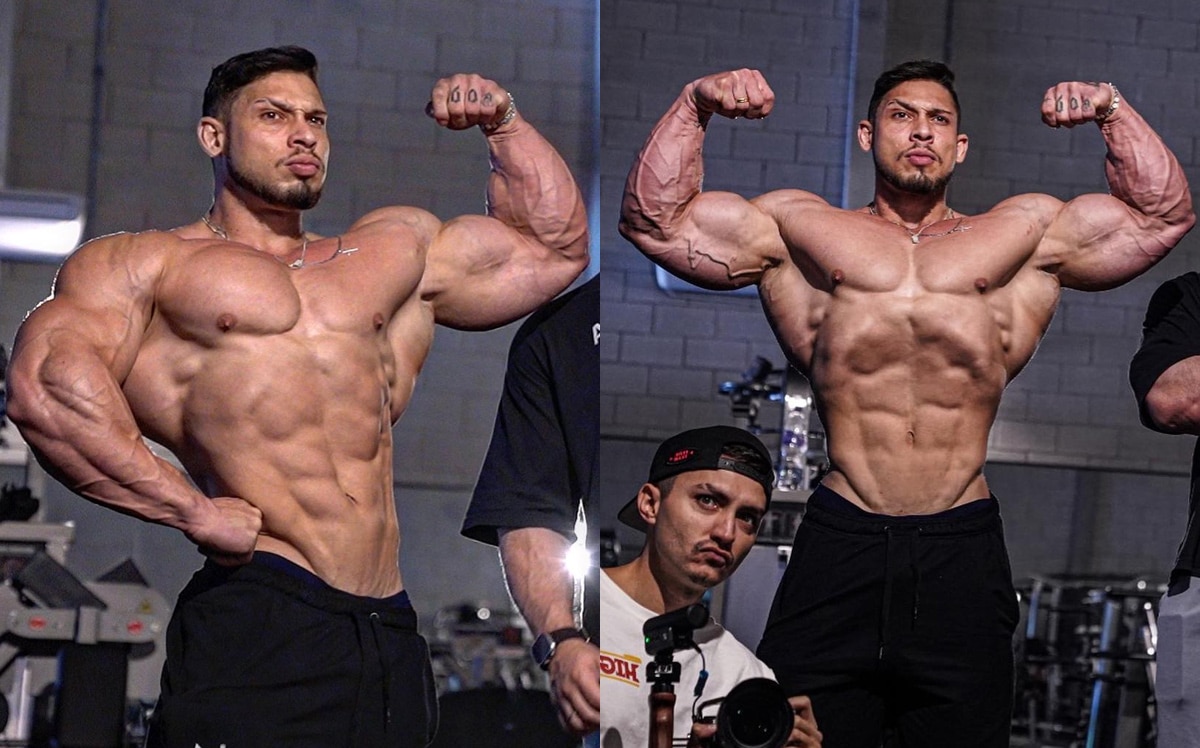 Ramon Queiroz Unveils Massive 251-Lb Physique Update in 2023 Off-Season, Crushes Chest Workout