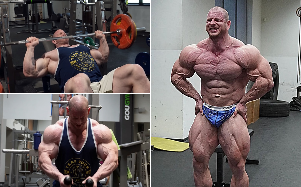 Michal Krizo Builds Shredded Chest And Shoulders Six Weeks Out