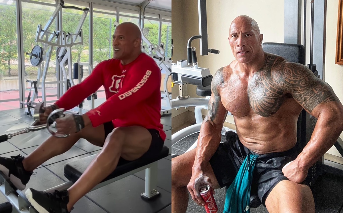 The Rock Shares Effective High-Volume Chest & Back Workout