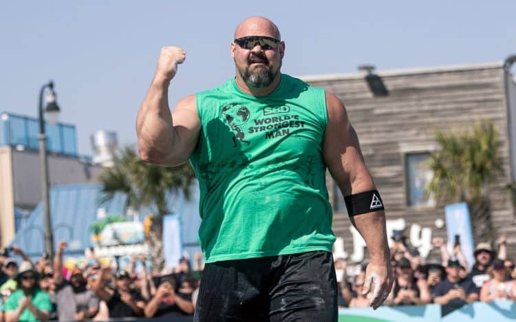 Brian Shaw Reveals 10,000+ Calorie Diet Leading Up To His Final Professional Strongman Appearance Ever