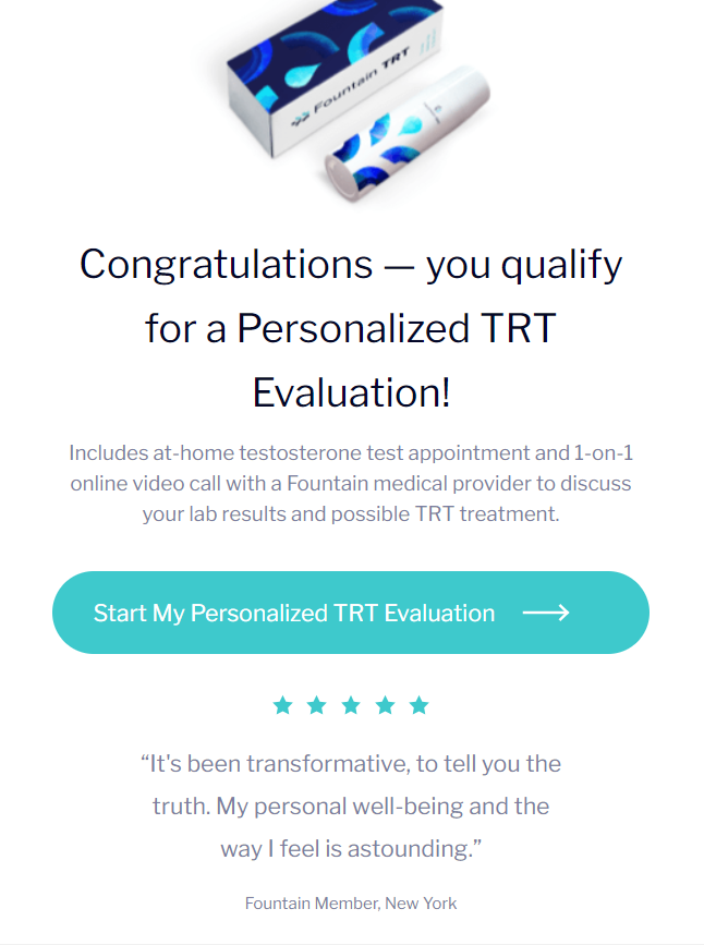 Fountain TRT Review - Our Best TRT Clinic Tested (2023)