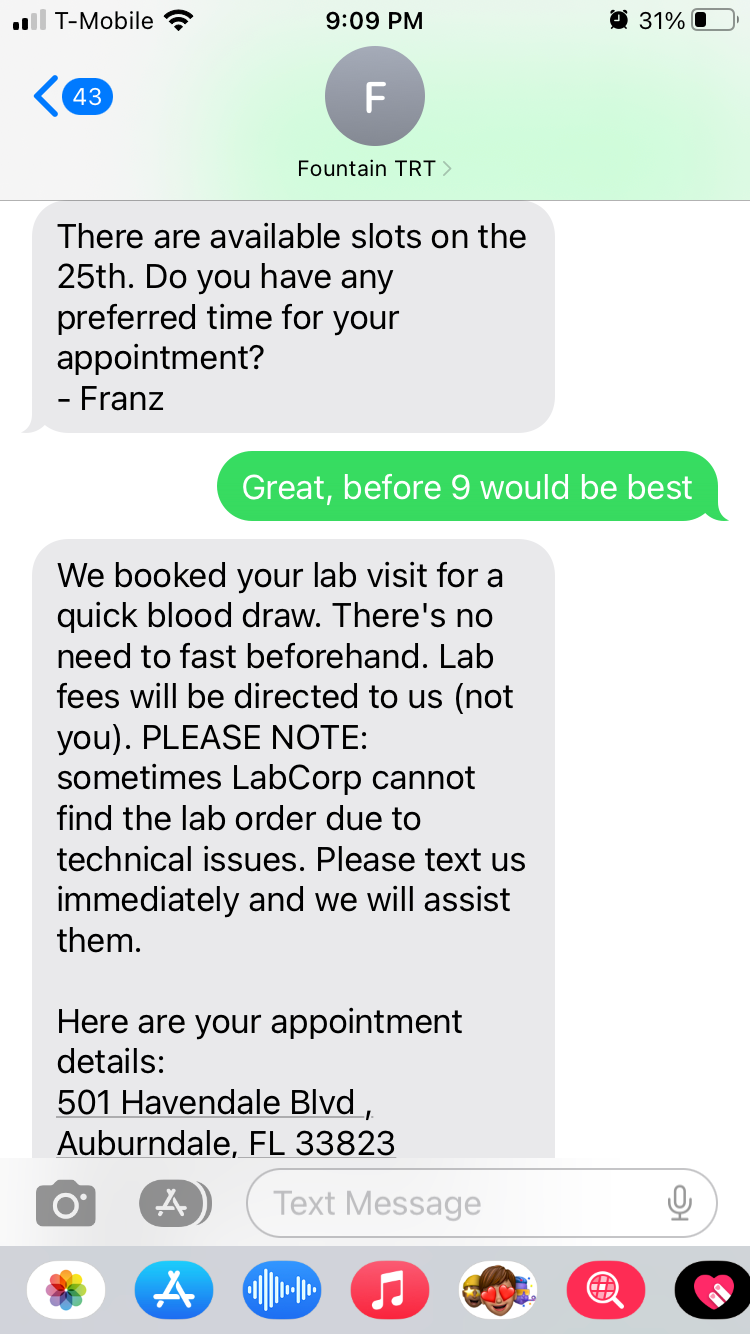 Fountain TRT Review - Our Best TRT Clinic Tested (2023)