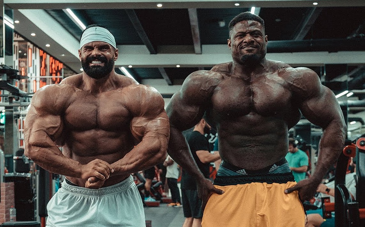 Bodybuilder Andrew Jacked Teams Up With Vlad Suhoruchko For A Rigorous Arm Workout