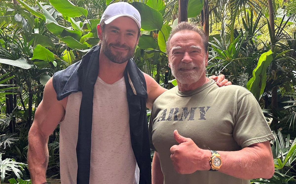 Chris Hemsworth Fulfills Dream of Training with Arnold Schwarzenegger: ‘Look At How Pumped You Are!’