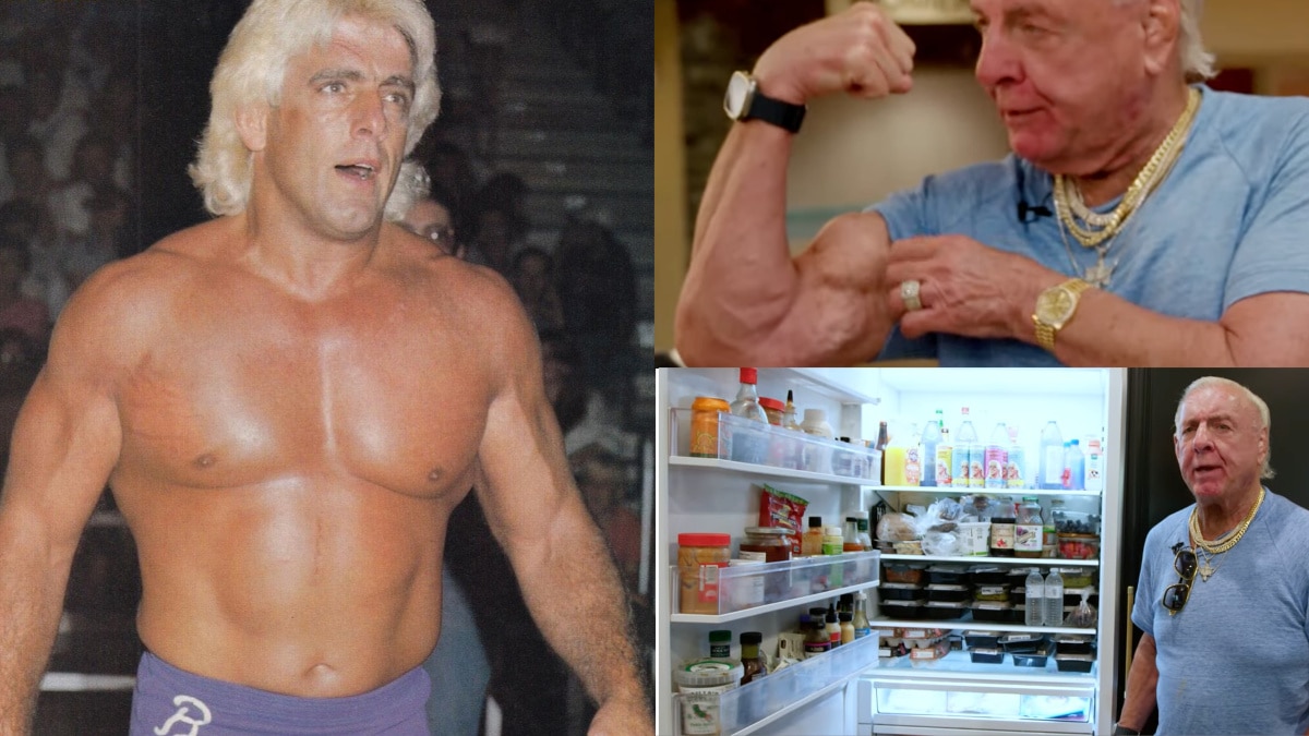 Ric Flair Reveals Diet, Training & Supplements to Stay Jacked at 74-Yo