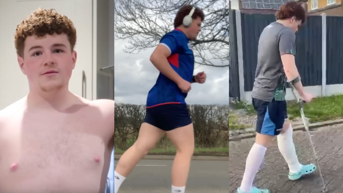Watch How This Man’s Body Changed After Running 5km for 30 Days Straight