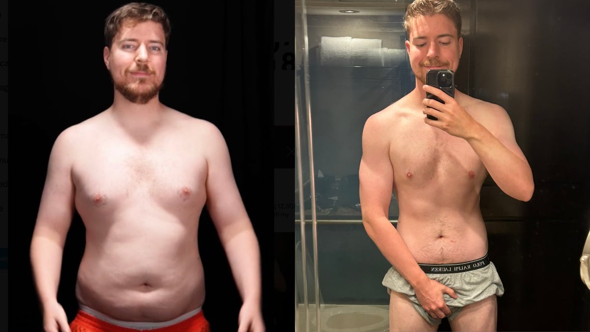 YouTuber MrBeast Shares Epic Weight Loss Transformation