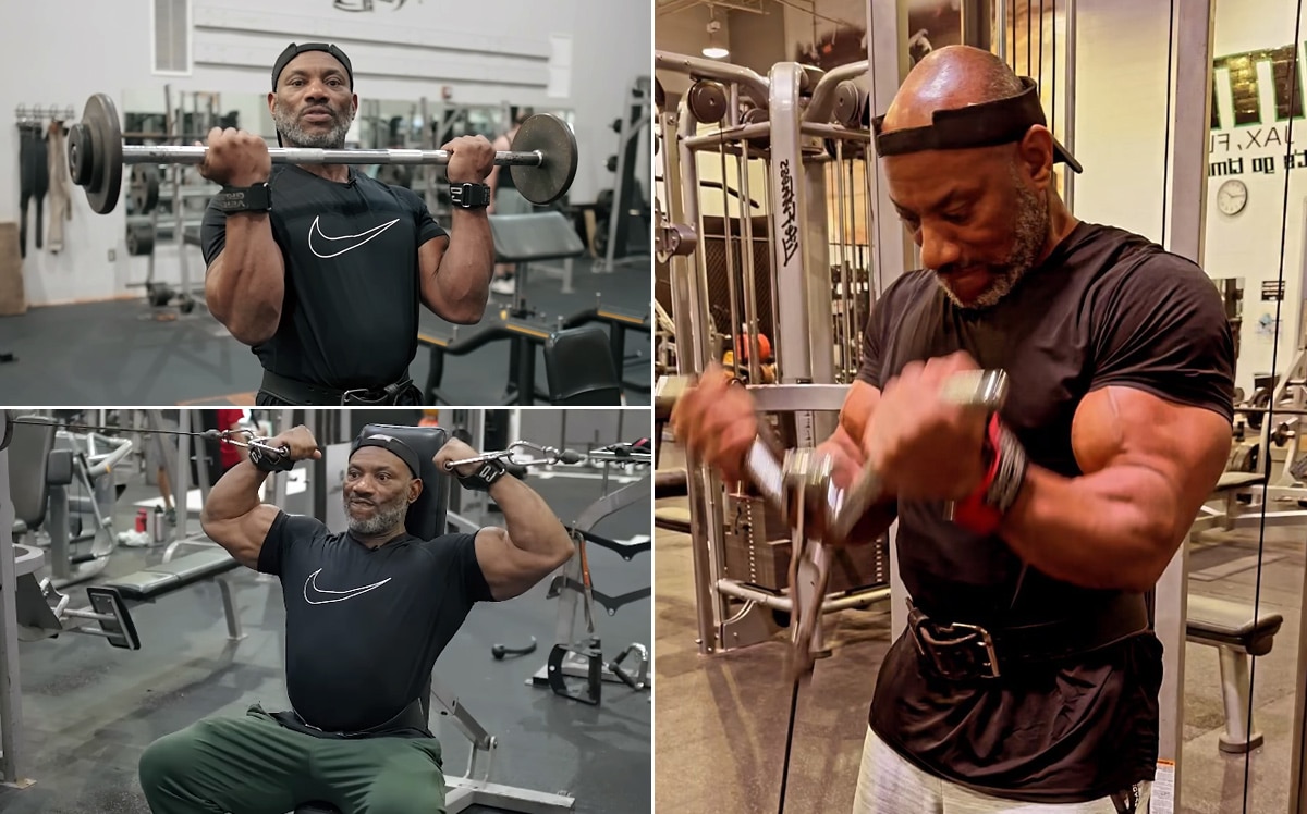 Former Mr. Olympia Dexter Jackson Shares a Girthy Arm Workout