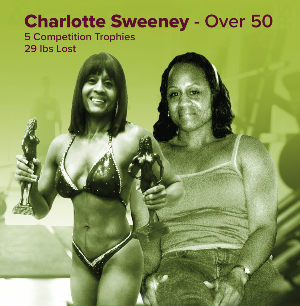 Charolette Sweeney: Defying Age and Winning Trophies -A Remarkable Fitness Journey After 50
