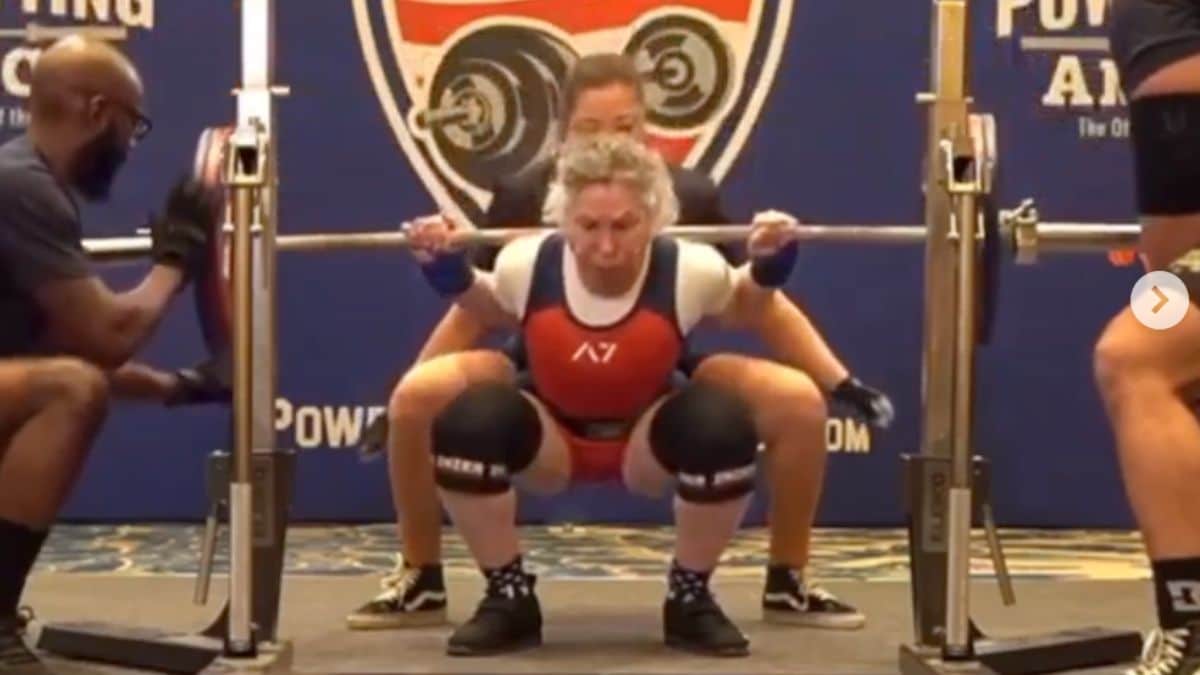 72-YO Shelly Stettner (63KG) Sets New Squat & Total Competition PRs