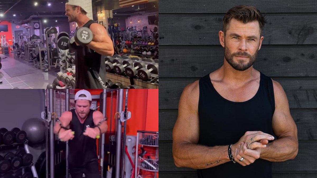 Chris Hemsworth Battles Jetlag with Insane Full-Body Workout