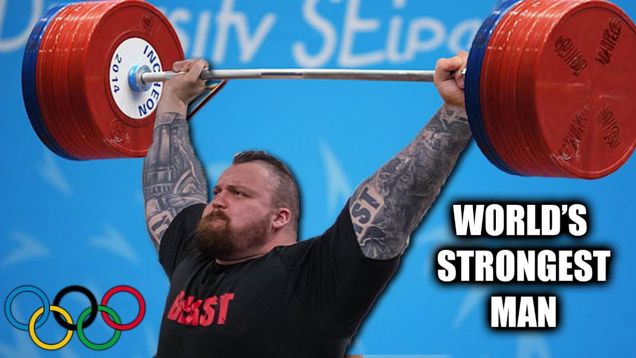 Eddie Hall Tackles Olympic Lifting and Faces a Brutal Challenge