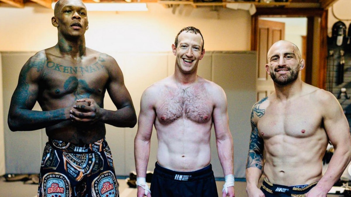 Mark Zuckerberg Looks Toned in MMA Training Session with UFC Champions